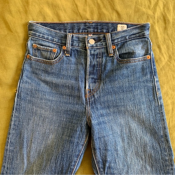 Levis White Oak Cone Denim Size 25 - Picture 4 of 11